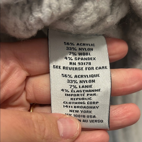 Jason Wu Cozy Gray Turtleneck Sweater - Picture 4 of 4